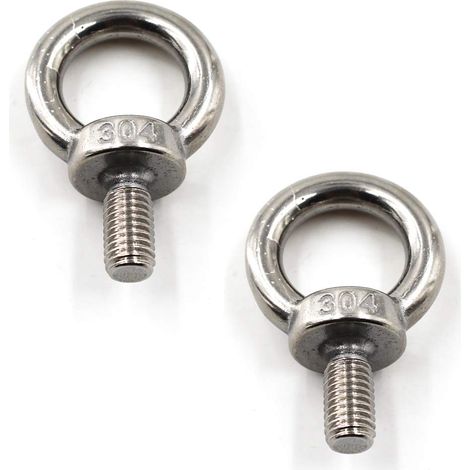 M14 Boulon à œil de levage en acier inoxydable 304 (2 pack) (1/5)