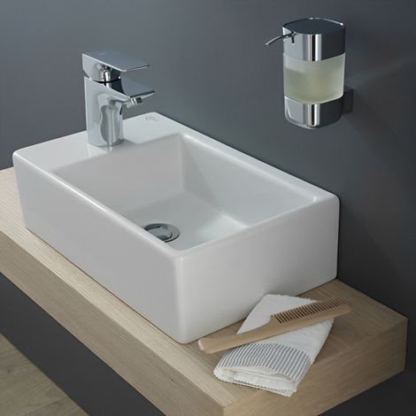 Ideal Standard Strada Handrinse Washbasin 450mm Wide Left Hand - 1 Hap Hole (1/7)