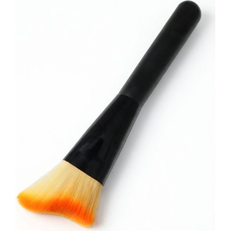Cepillo de limpieza de aire acondicionado de coche, mango largo amarillo y negro (1/5)
