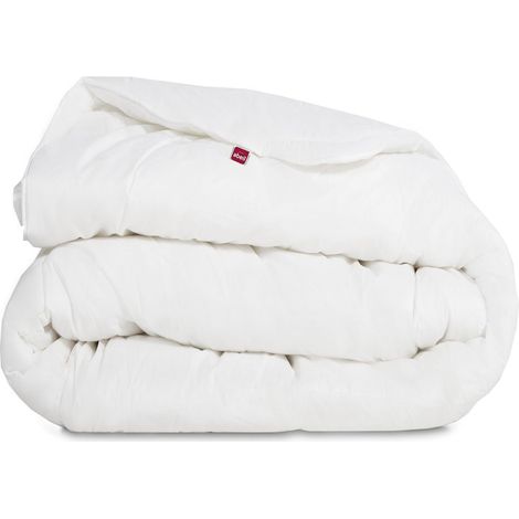 Abeil 150000013Thermofill, Copripiumino Matrimoniale calore intenso, in poliestere, colore bianco, bianco, 240 x 260 cm
