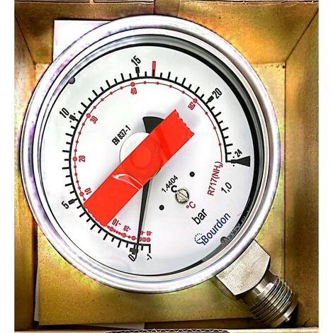 Baumer DRC100 Manomètre industriel 25 Bars Type 811.133.300/9700 (1/3)