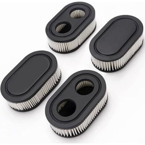 4-piece lawnmower air filter, compatible with Briggs & Stratton engines 798452 593260