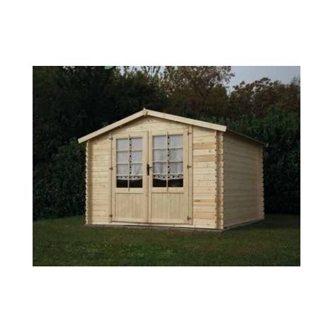 Casetta da Giardino in Legno d' Abete Nordico(28mm) - cm 300x200cm - Senza Pavimento - ITALFROM305 (1/2)