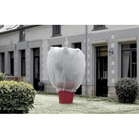 Nortene – Housse d'hivernage 1,80 × 2 m en polypropylène 30 g/m² – Protection thermique pour plantes et arbustes – Tissu respirant et réutilisable (1/6)