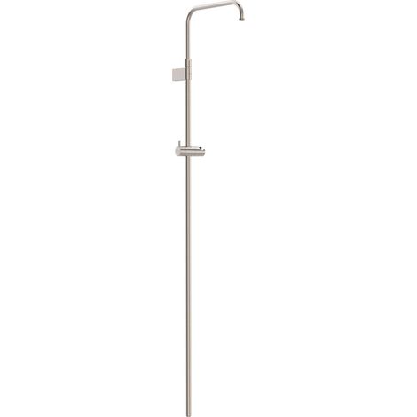 TRES 03464501AC OVER-WALL Barra de Ducha Telescópica Adaptable a Grifo Termostático Mural con Conexión Compatible Color Acero - ref: 03464501AC
