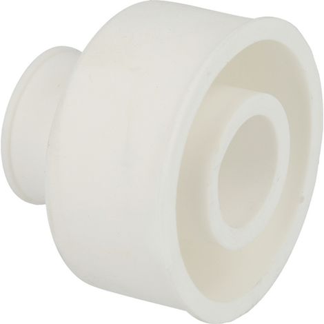 Manchette caoutchouc Unitas, droit 28 mm, blanc