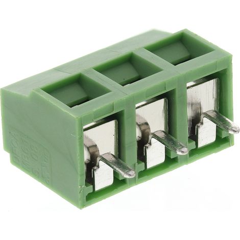 Bornier pour circuit imprimé RS PRO 3 contacts 1 rangée(s) pas de 5.08mm (1/2)