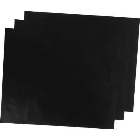 3 feuilles Tapis Four Antiadhésif Résistant Haute Température pour Fond de Four Micro-ondes et Friteuse Protection Cuisson Réutilisable et Découpable'-'- (1/5)