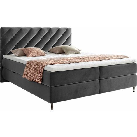 Cama continental ComfiDream Onaona, Fresh 32, Doble, Continental, 160x200, Tapiz, Somieres, 168x209x118cm (1/5)