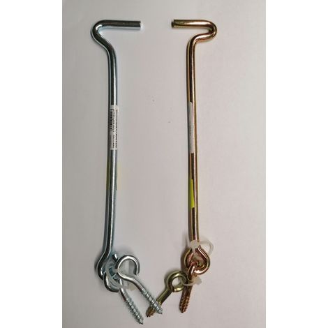 CONDY - GANCI PER FINESTRA TROPICALIZZATO GIALLO CON OCCHIOLO 5,8X200MM