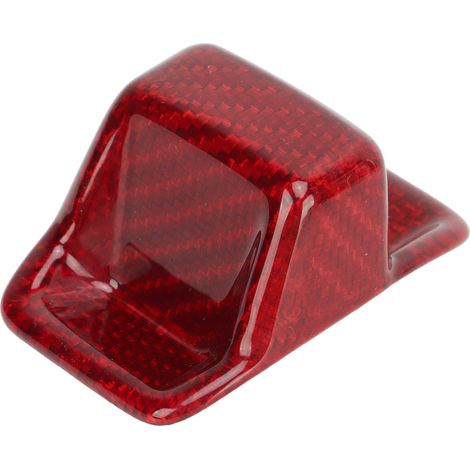 Copertura del pomello del cambio in fibra di carbonio Decorazione della testa del cambio per A3 S3 RS3 8Y 2021+ Rosso (1/5)