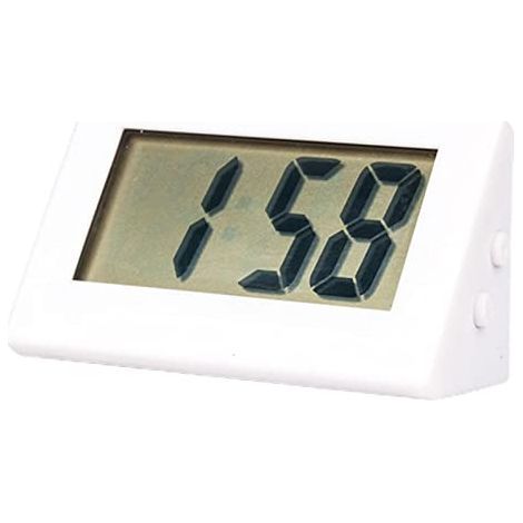 Piccolo Orologio Digitale, Sveglia Digitale da Comodino, Piccolo Orologio Digitale da Viaggio, Orologio Digitale a Batteria, Orologio Digitale con Batteria a Bottone per Camera da Letto e Tavolo (1/5)