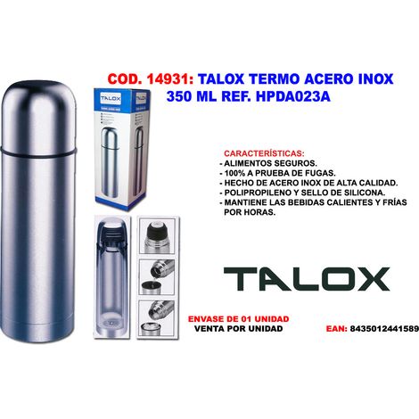 TALOX talox termo acero inox 350 ml hpda023a , talox termo acero inox 350 ml hpda023a