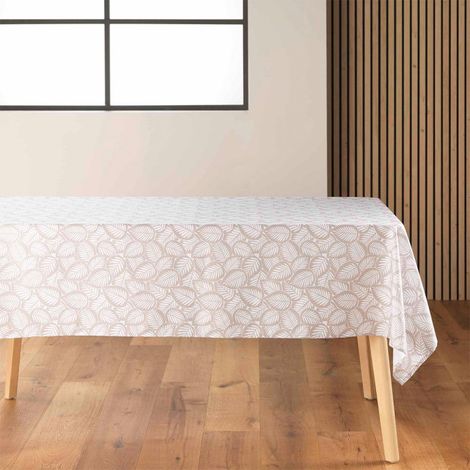 Nappe en Microfibre "Divany" 140x240cm Naturel (1/4)