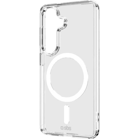 Funda protectora transparente para Samsung Galaxy S26 con luz Mag y MagSafe (1/2)