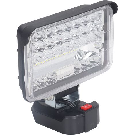 144-W-LED-Arbeitsleuchte (7200 lm), tragbarer Fluter und Notlampe, leistungsstarke Außenbeleuchtung für Männer, beleuchtetes Werkzeug (1/5)
