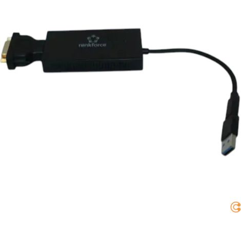 [GEBRAUCHT] B-Ware Renkforce Rf Vda 300 Externe Grafikkarte Videokarte Disblay Adapter 6 Monitore