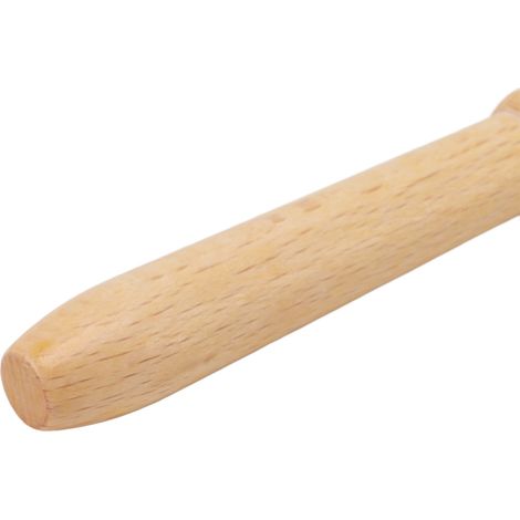 Ortviai Brosse de nettoyage pour moulin à café en bois – 2 pièces, manche ergonomique et poils résistants (1/4)