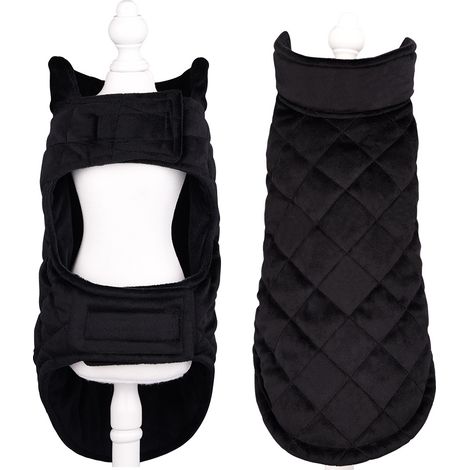 Veste Manteau Chien, Noir XXL-Fei Yu