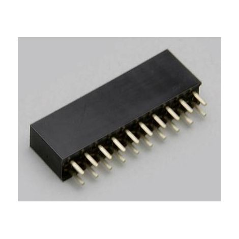 TRU COMPONENTS Barrette femelle (standard) Nbr de rangées: 2 Nombre de pôles par rangée: 8 TC-2506282 1 pc(s) Q205552 (1/2)