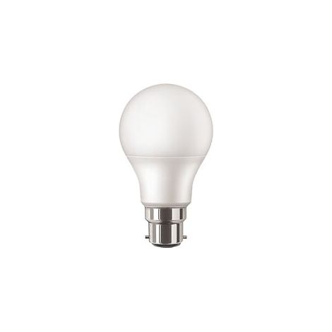 Ampoule LED B22 Standard - Dépolie - Blanc chaud - 2700K - 60W