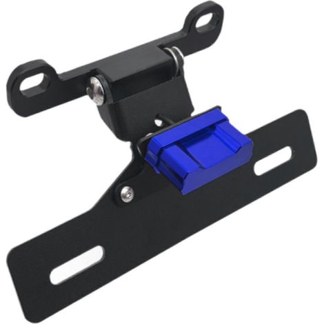 Support de plaque d'immatriculation pour moto, accessoire de remplacement facile à installer (1/5)