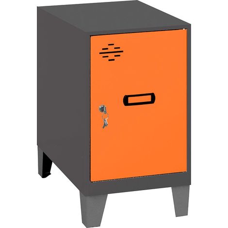 Simonrack Mini armadietto arancione in metallo per esterno