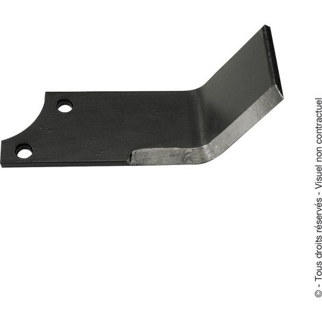 Couteau de fraise sarcleur adaptable droite 140 mm Tielburger CFAT140D