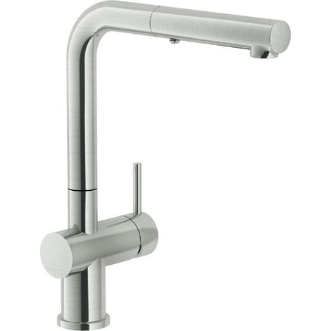 NOBILI Live rubinetto cucina con doccia estraibile codice prod: LV00117/2IX (1/3)