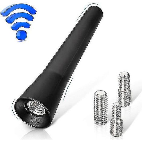 Antenne radio de voiture Auto FM DAB, mini antenne courte de 6,5 cm avec réception FM/AM/DAB puissante (1/5)
