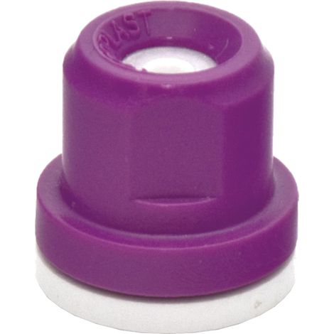 Boquilla atomizadora de cerámica con efecto remolino, color púrpura, cono hueco, ed. 025 227737