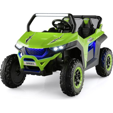 Kids Electric Ride On Car 2-Seater 12V Battery Powered UTV With Remote Control (1/5)