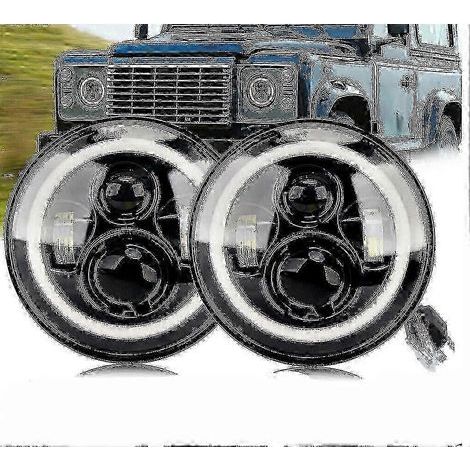 Phares à LED pour Land Rover Defender 90/110 homologués CE