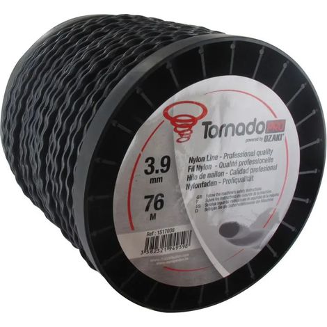 Débroussailleuse Ozaki tornado ligne nylon 76 m 3.9 mm