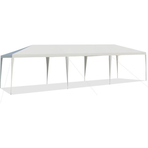 Gazebo impermeabile all’aperto da 3x9m, Tenda per uso intensivo con corde riflettenti per eventi (1/4)