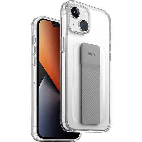 Uniq Heldro Halterung für iPhone 14 Plus/15 Plus 6,7 Zoll, transparent/durchscheinend (1/5)