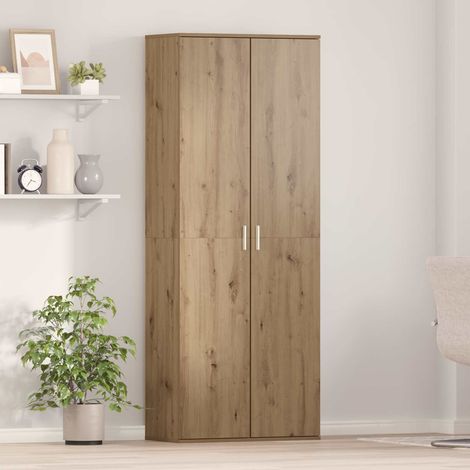 vidaXL Highboard 70 x 33,5 x 180 cm Holzwerkstoff Artisan-Eiche (1/5)