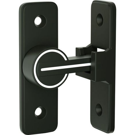 Luminous Sliding Interior Door Lock Latch, 90° Tilt Door Hook Latch, Anti-Theft Hasp Buckle Lock Bolt, for Door, Window (90 Degree) (1/5)