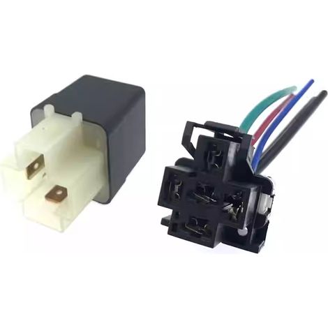 Suitable for Nissan 4, 5 and 6 pin 12V high current relays with brackets suitable for relay retrofitting or modification. (1/5)