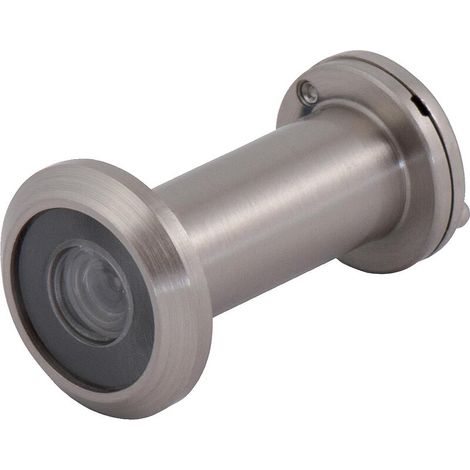 Judas optique NL 180° pour porte standard - Ø 14 mm - épaisseur porte 37 à 62 mm - finition noir mat (1/2)