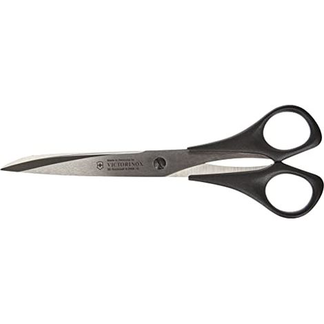 Victorinox Forbici professionali e per la casa, Lama extra affilata, 16 cm, Manico in plastica robusta, Acciaio inossidabile, nero (1/4)