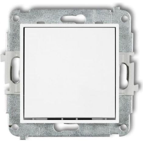 Mini-Einpol-Schaltermechanismus, mattweiß, 25MWP-1