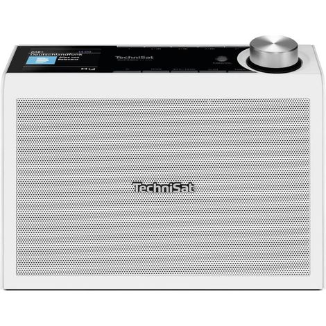 TechniSat DIGITRADIO 23 ASA, weiß Radio a pavimento DAB+, FM Bianco (1/5)