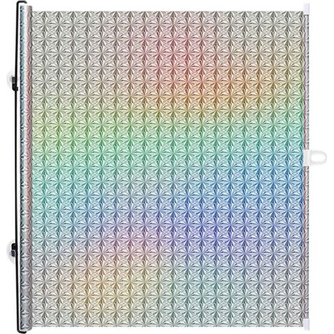 Store Enroulable À Ventouse - Isolation Thermique Pour Balcon Chambre Bureau - 45 x 125 cm - 1 Pièce (1/3)
