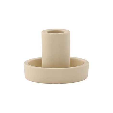 Ceco Kerzenhalter beige.