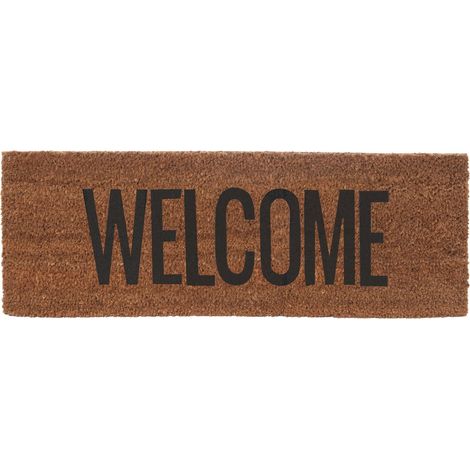 Paillasson en fibre de coco WELCOME (1/2)