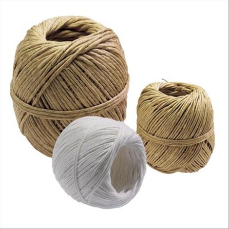 Viva Gomitoli da Spago Lino Bianco 1mm 10 Pezzi 100g Ciascuno per Artigianato