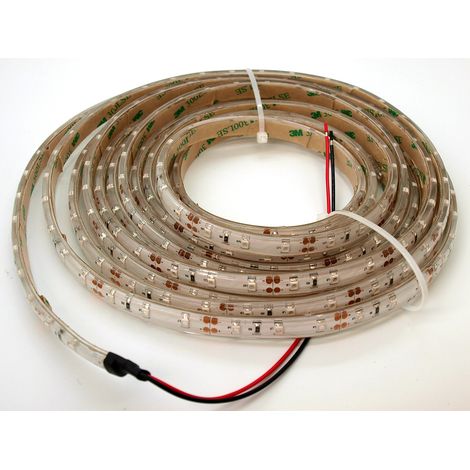 Ruban LED Blanc 5m 12V 4000  4500K, IP65 ( Prix pour 1 )