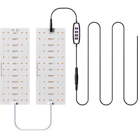 LED-Pflanzenlampe für Zimmerpflanzen, Quantenpanel-Pflanzenlampe, 12V-Hängeleuchte