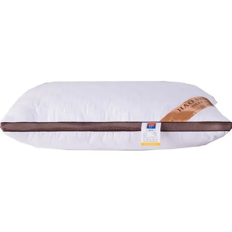 Coussin moelleux, décoration confortable pour chambre d'amis, idéal pour la chambre à coucher et l'hôtel, lot de 1 (bilatéral)-AquaForge (1/5)